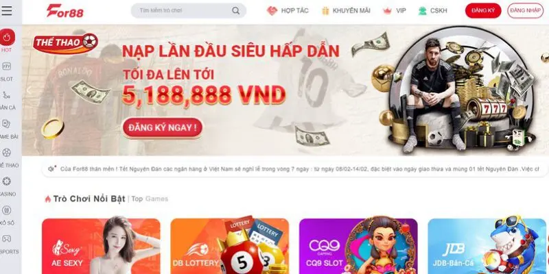 For88 - Link Truy Cập Trang Chủ Chính Thức Nhà Cái Uy Tín 3 for88-tro-choi